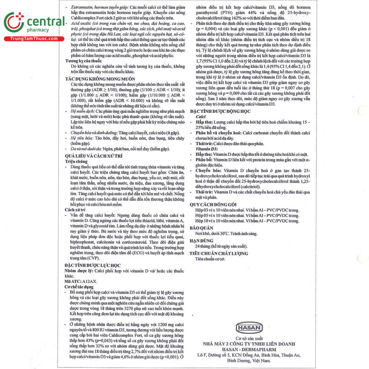 thuoc caldicomplex fort 8 G2165