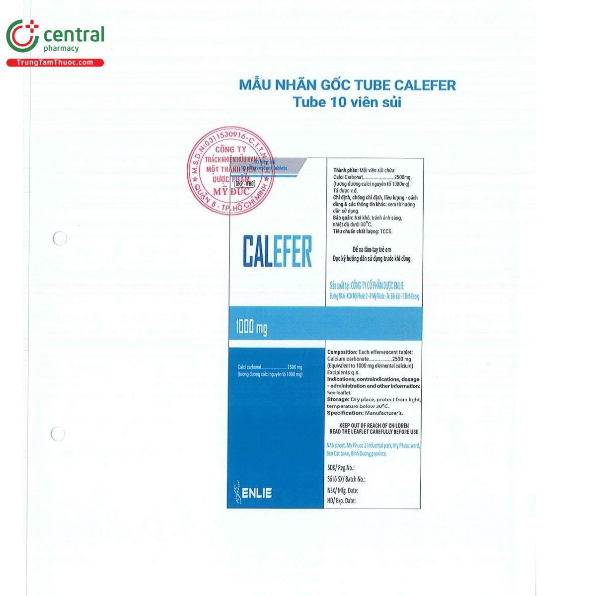 thuoc calefer 2500mg 14 F2031