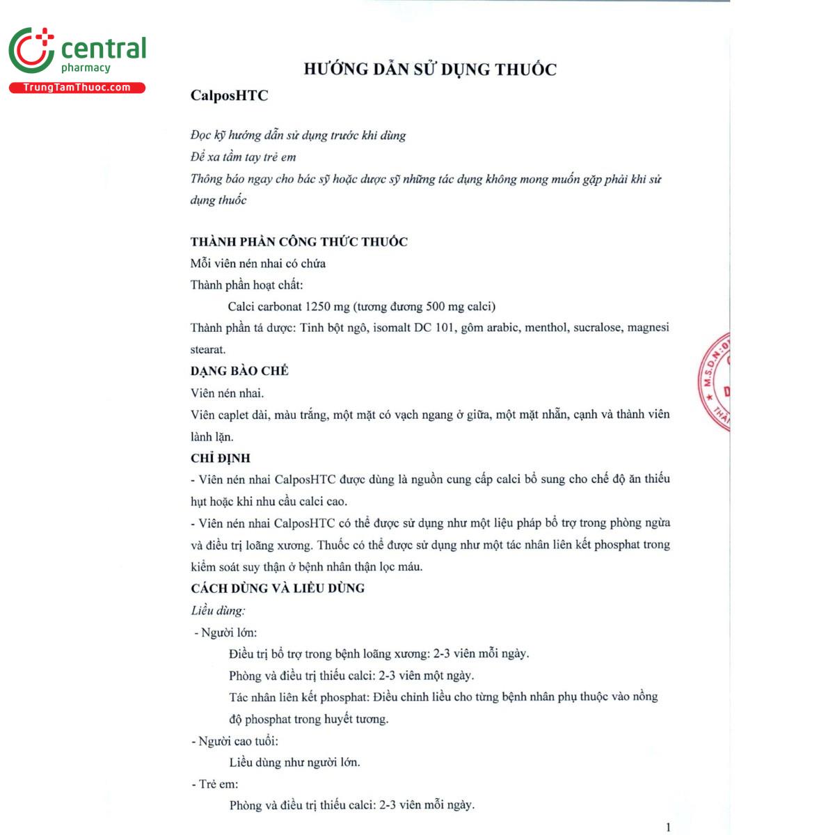 thuoc calposhtc 1250mg 5 L4710