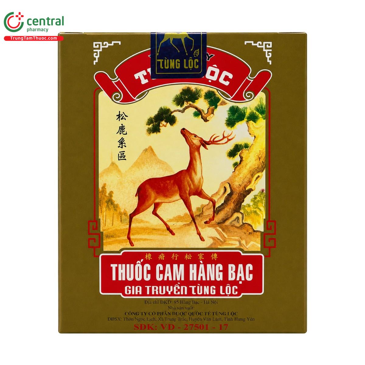 thuoc cam hang bac tung loc 1 E1701 thuoc cam hang bac tung loc 1 E1701