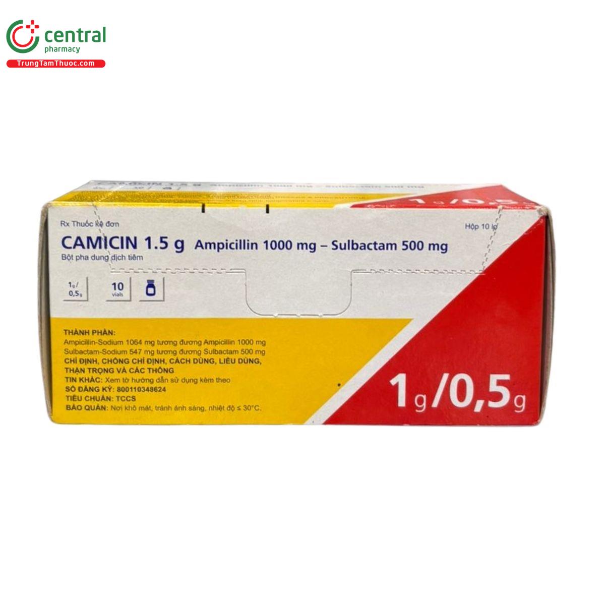 thuoc camicin 1 5g 3 P6714 thuoc camicin 1 5g 3 P6714