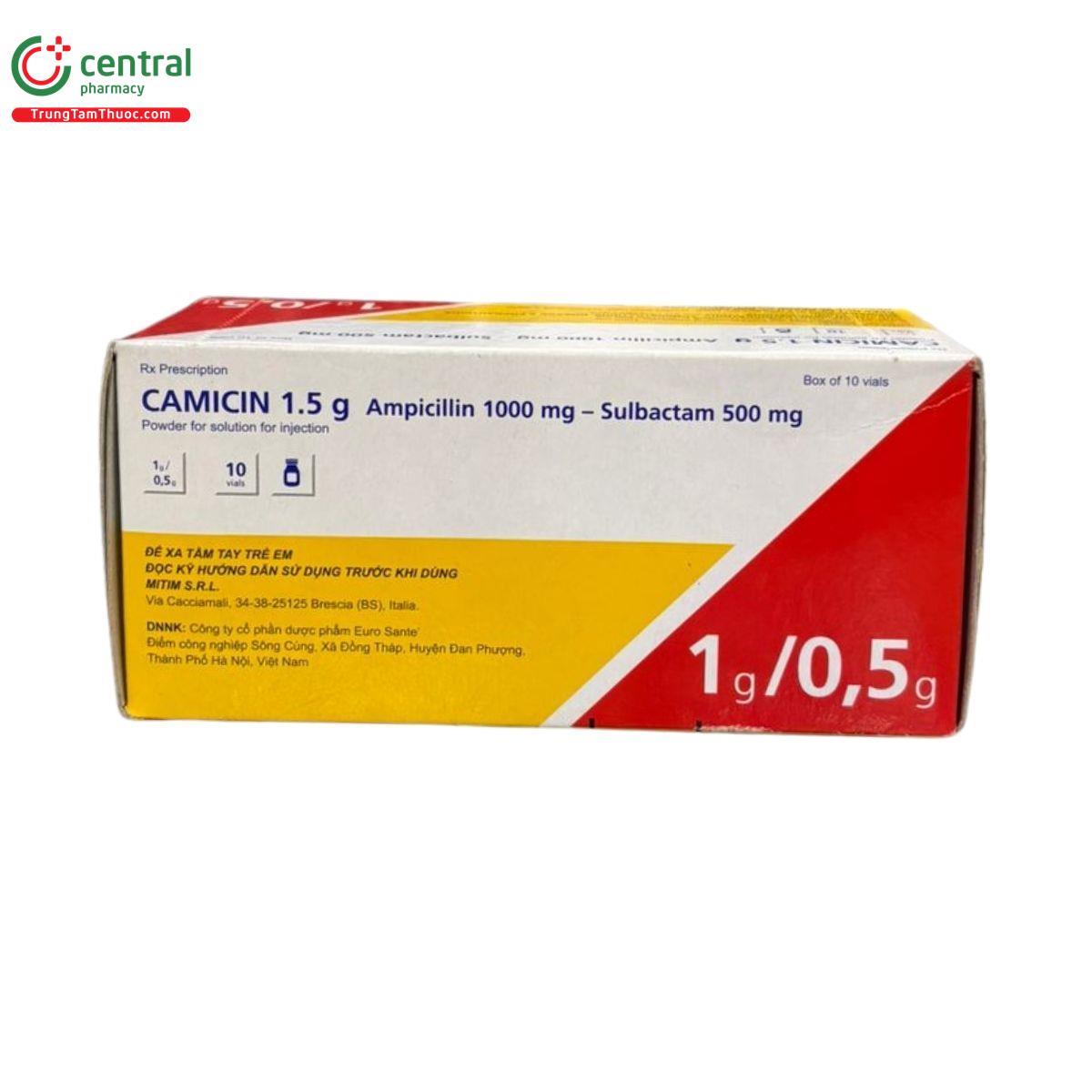 thuoc camicin 1 5g 4 E1517 thuoc camicin 1 5g 4 E1517