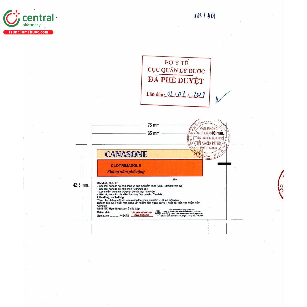 thuoc canasone 1 2 O5354 thuoc canasone 1 2 O5354