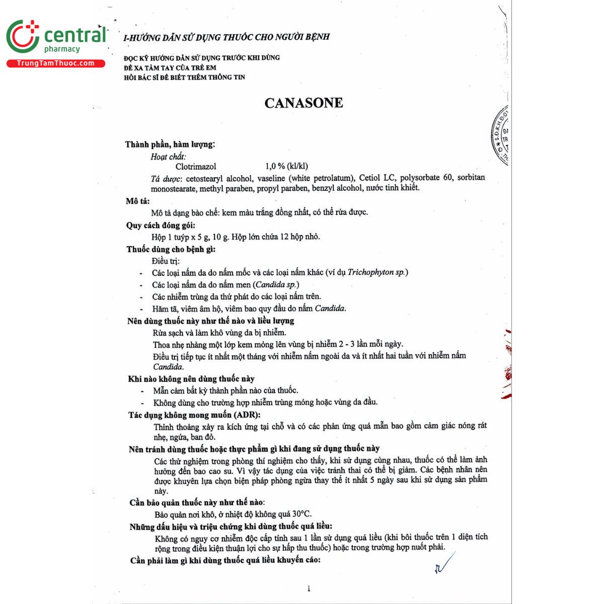 thuoc canasone 1 7 L4685 thuoc canasone 1 7 L4685