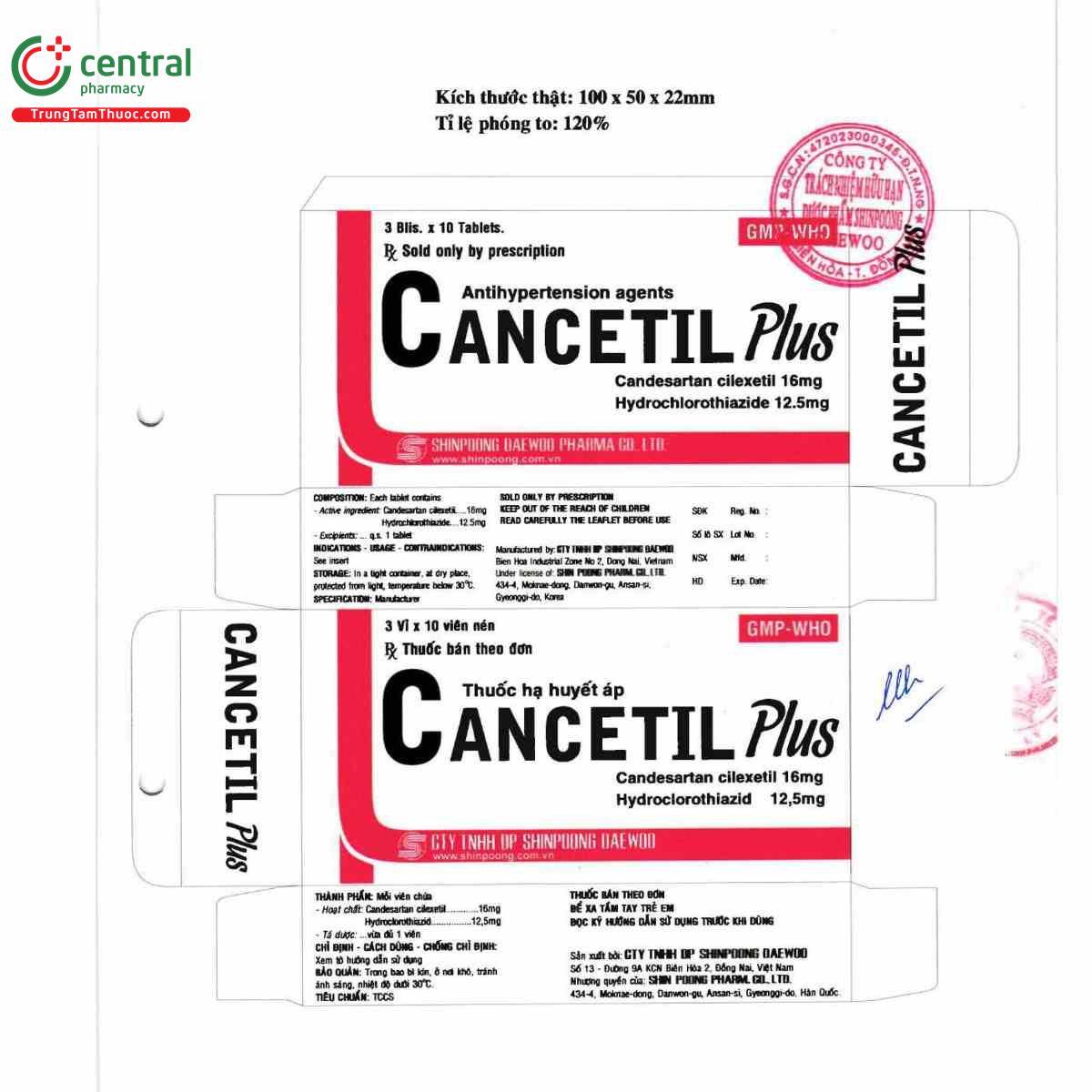 thuoc cancetil plus 8 U8377