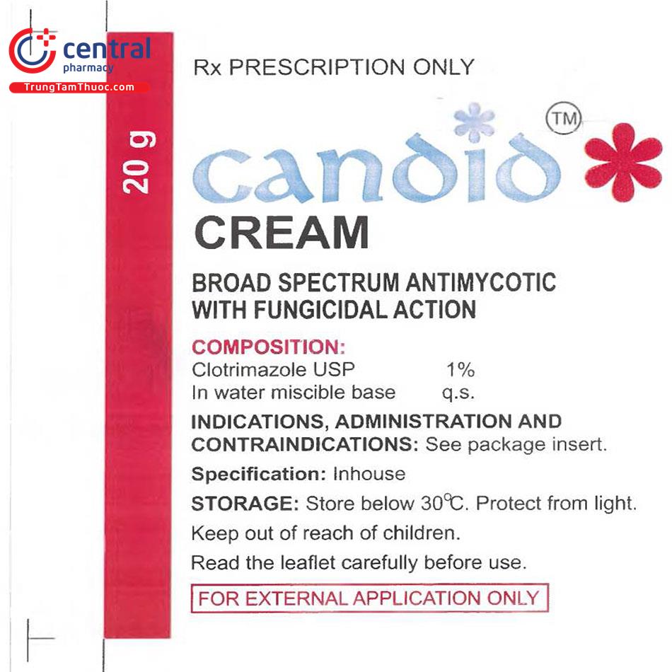 thuoc candid cream 20g 11 2 N5010