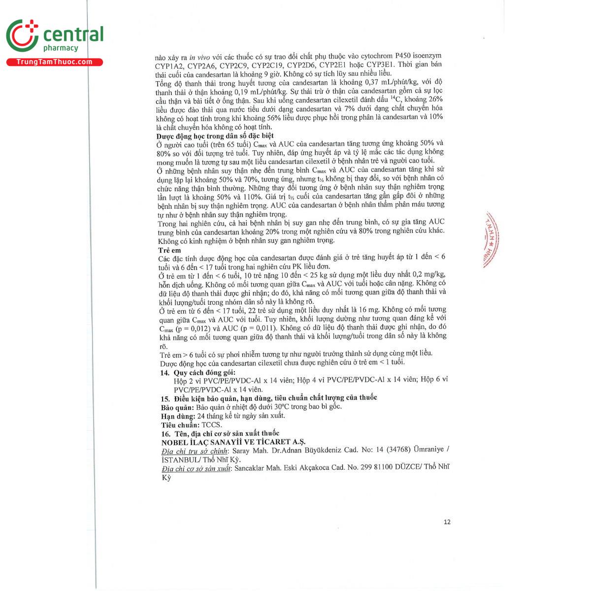 thuoc cantab 16 mg table 16 V8036 thuoc cantab 16 mg table 16 V8036