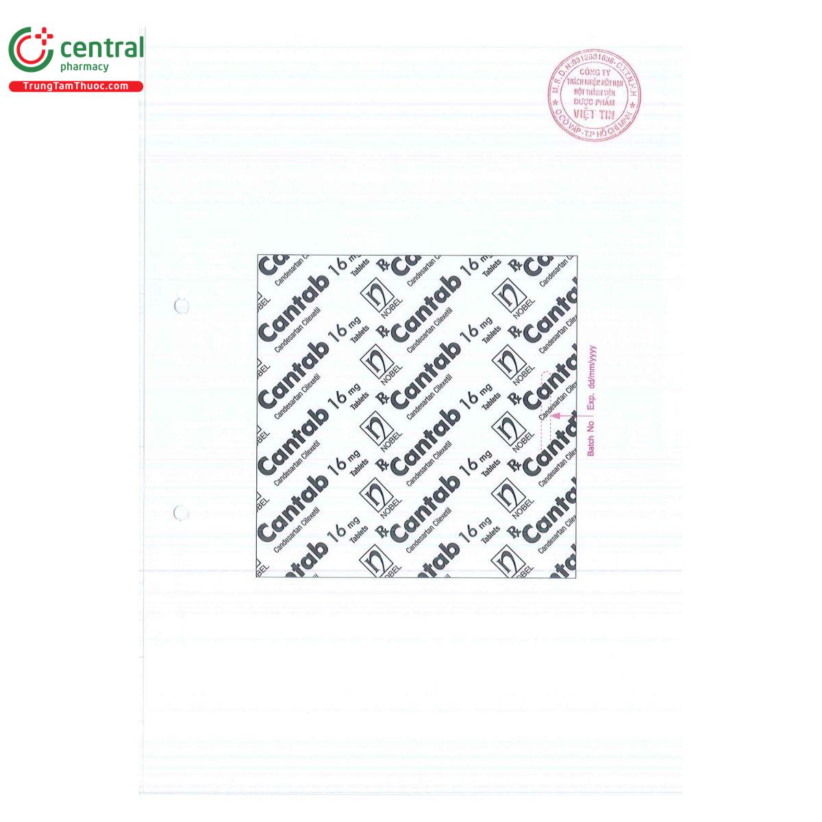 thuoc cantab 16 mg table 3 O6434 thuoc cantab 16 mg table 3 O6434