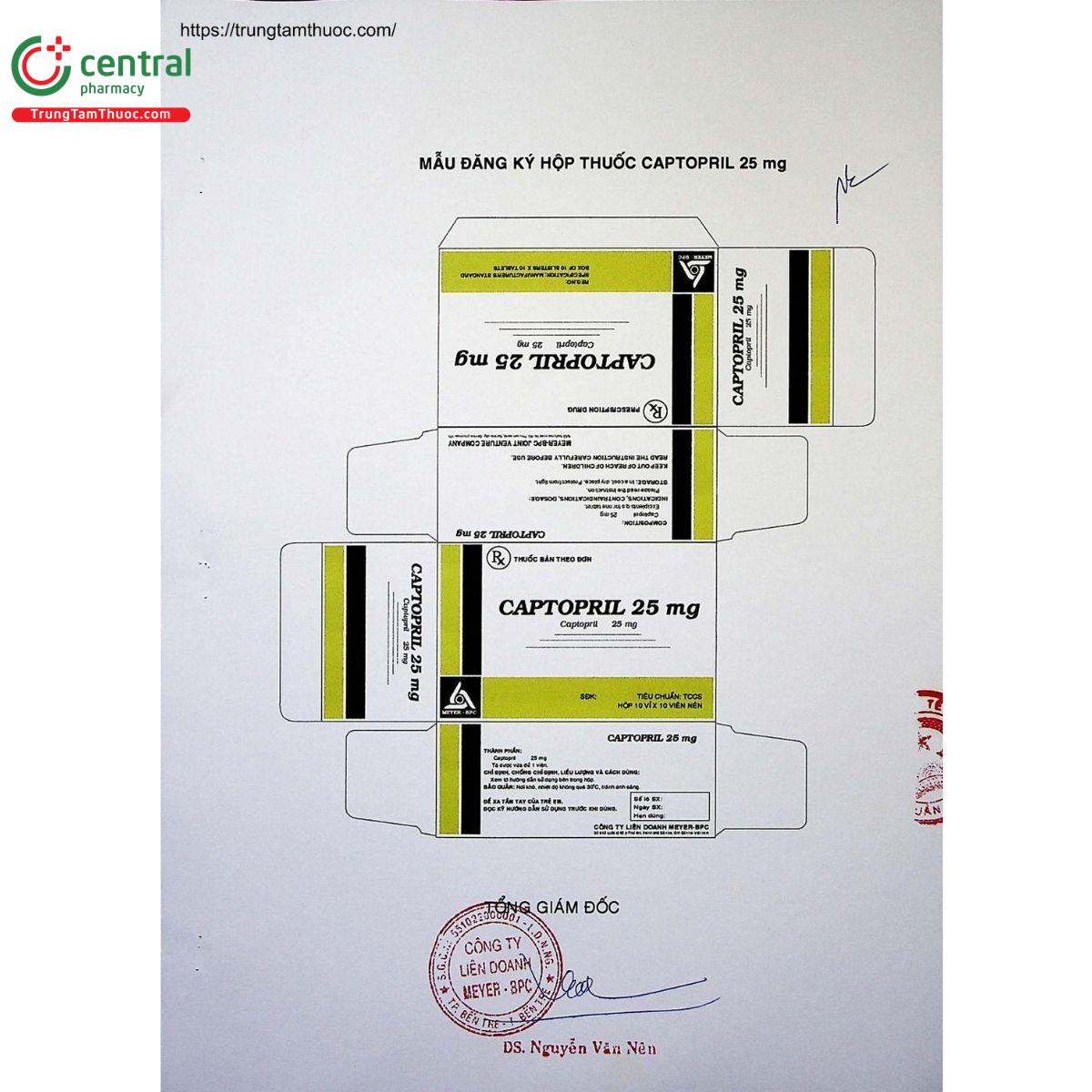 thuoc captopril 25mg meyer bpc 2 M5042 thuoc captopril 25mg meyer bpc 2 M5042