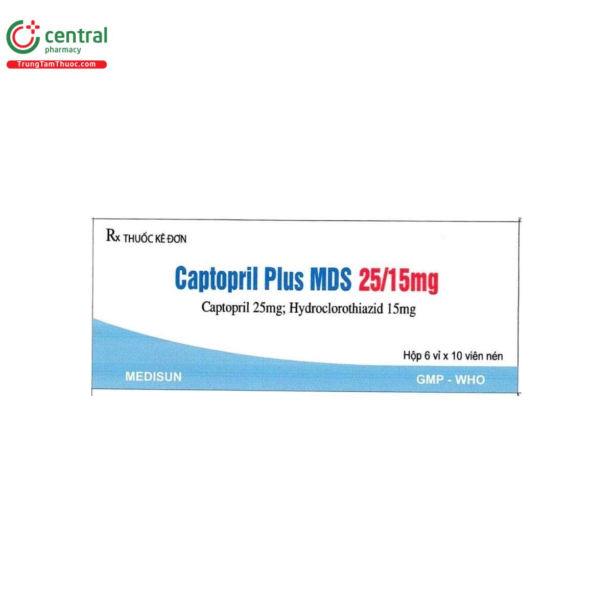 thuoc captopril plus mds 25 15mg 1 M5536 thuoc captopril plus mds 25 15mg 1 M5536