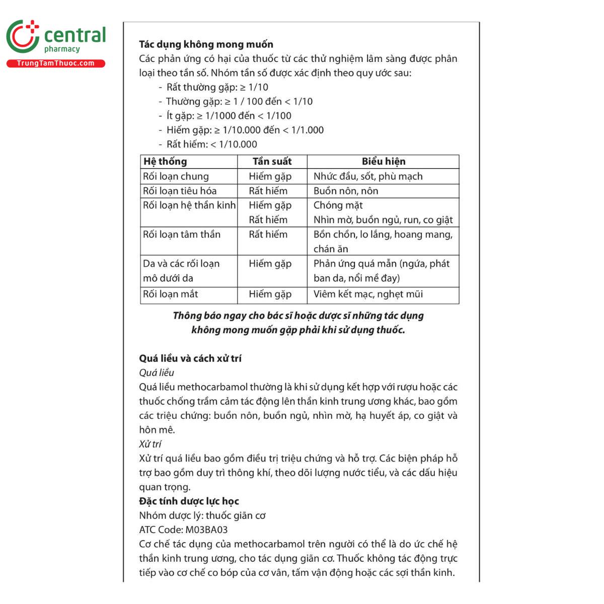thuoc carbamol bfs 1000mg 10ml 6 M4224