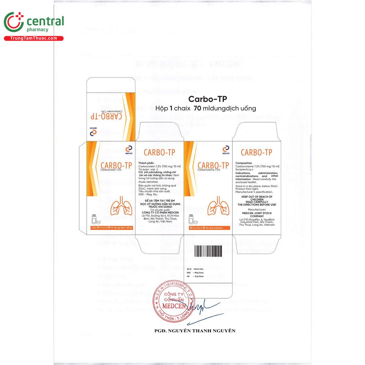 thuoc carbo tp 6 A0186 thuoc carbo tp 6 A0186