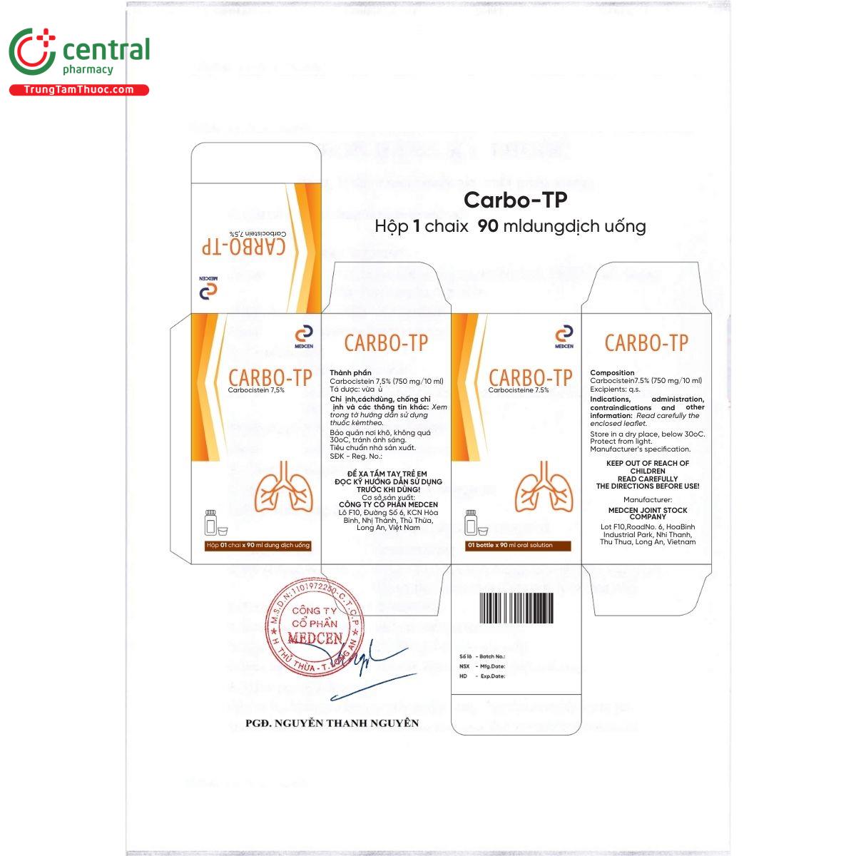 thuoc carbo tp 7 B0163 thuoc carbo tp 7 B0163