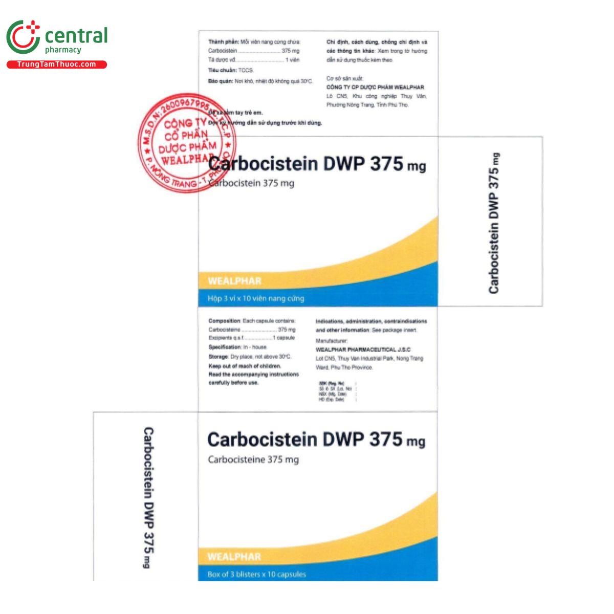 thuoc carbocistein dwp 375 mg 7 V8107 thuoc carbocistein dwp 375 mg 7 V8107