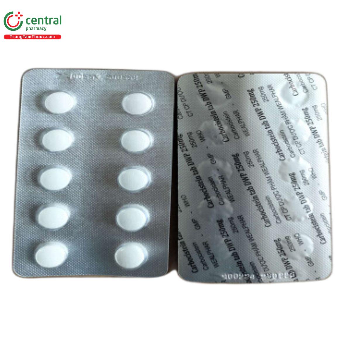 thuoc carbocistein tab dwp 250mg 4 N5537