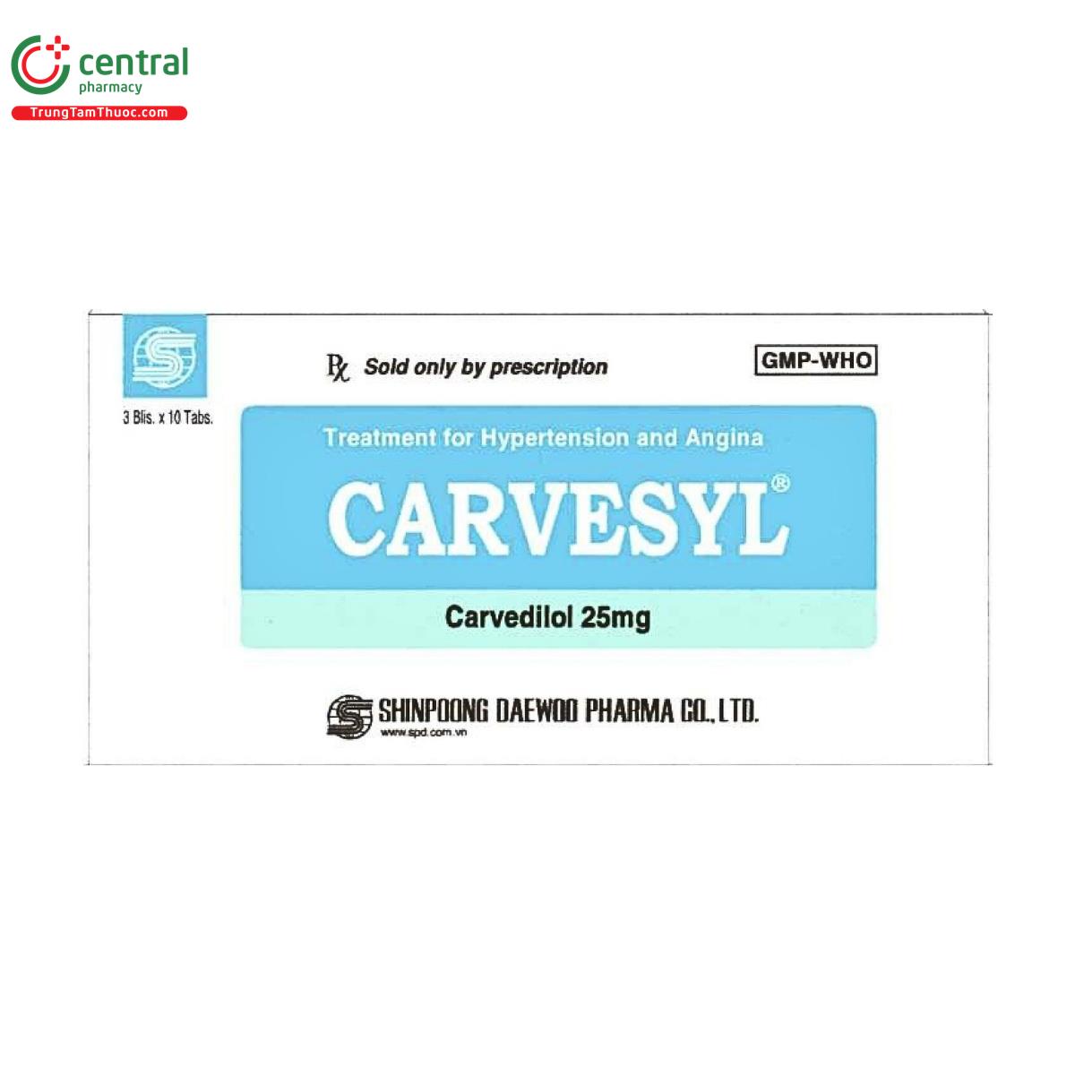 thuoc carvesyl 25mg 1 J4723 thuoc carvesyl 25mg 1 J4723