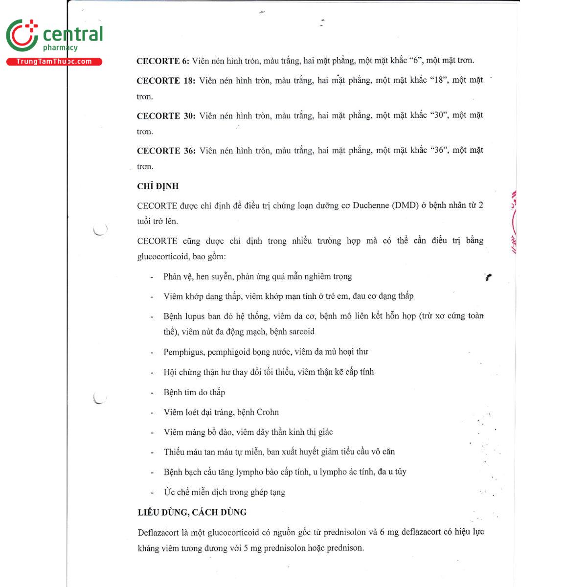 thuoc cecorte 2 C1017