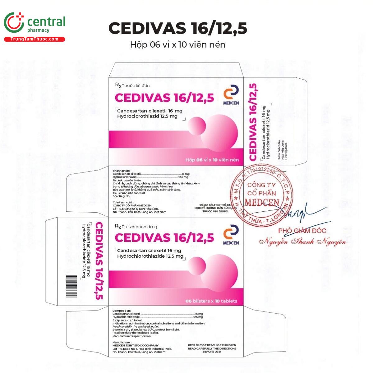 thuoc cedivas 16 125 2 G2388 thuoc cedivas 16 125 2 G2388
