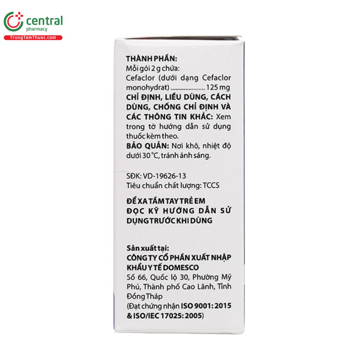 thuoc cefaclor 125mg domesco 6 N5665