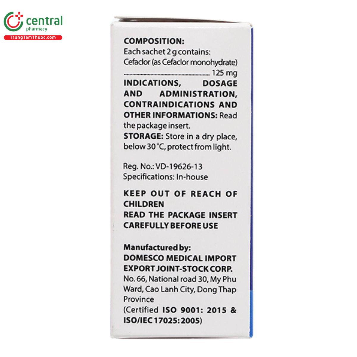 thuoc cefaclor 125mg domesco 7 C0050