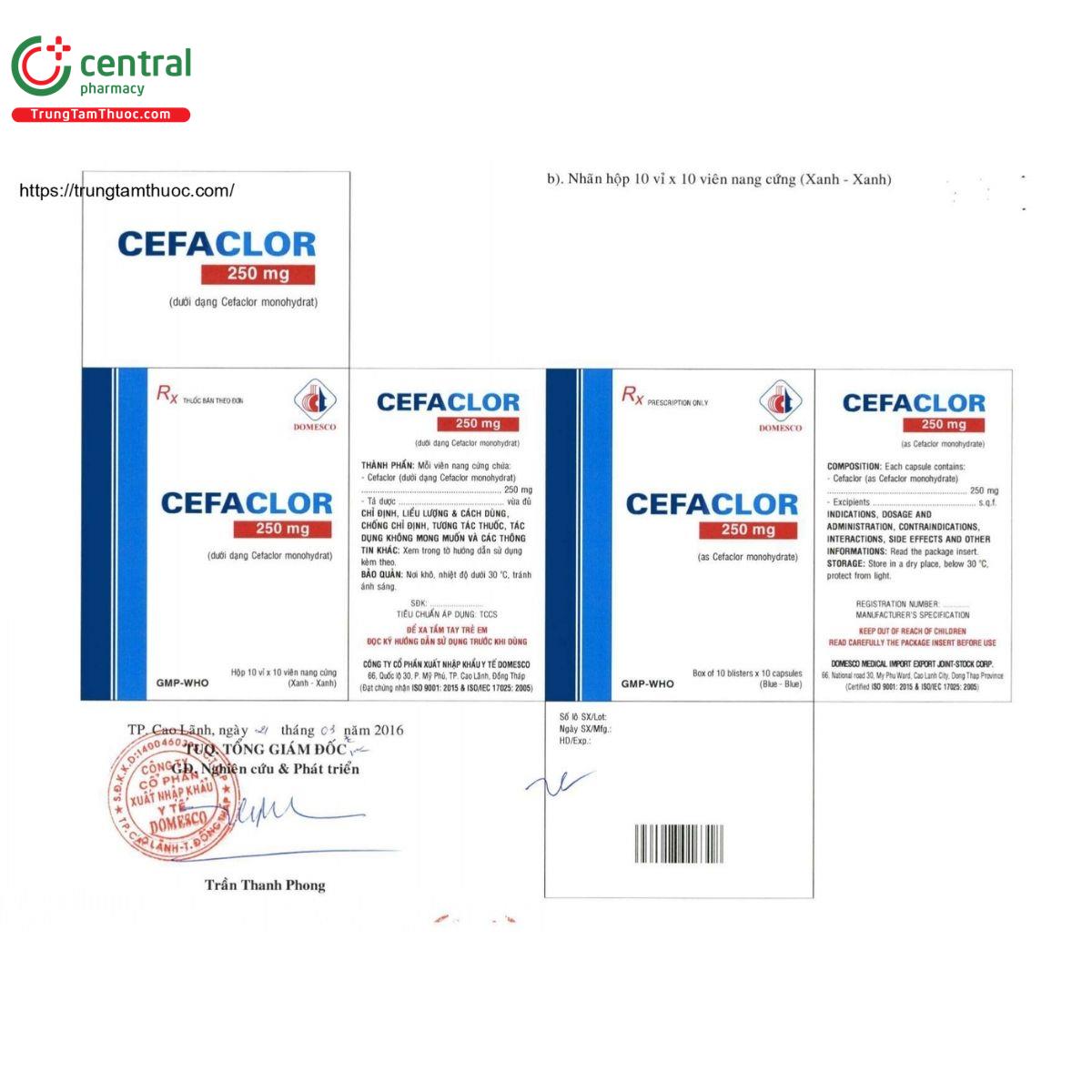 thuoc cefaclor 250mg domesco vien nang cung xanh xanh 2 C0545 thuoc cefaclor 250mg domesco vien nang cung xanh xanh 2 C0545