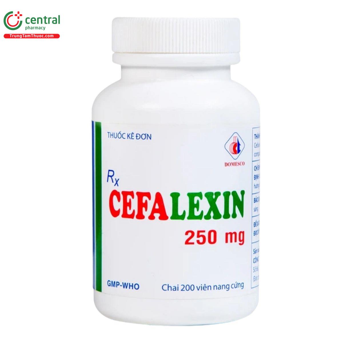 thuoc cefalexin 250mg domesco 1 L4318 thuoc cefalexin 250mg domesco 1 L4318