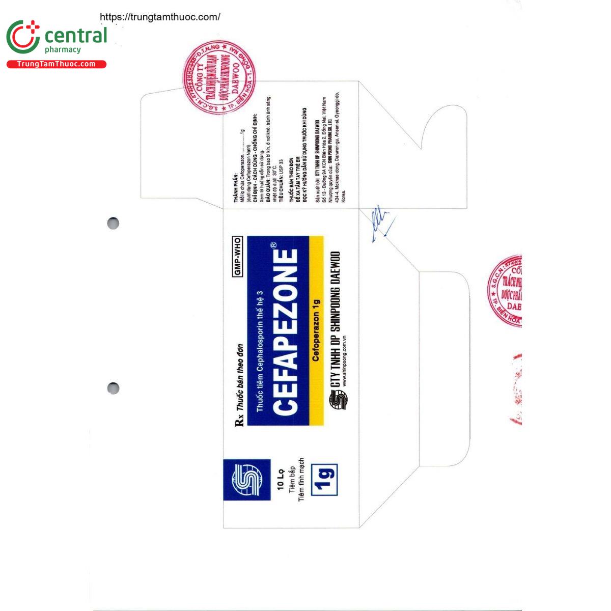 thuoc cefapezone 1g 2 C1841
