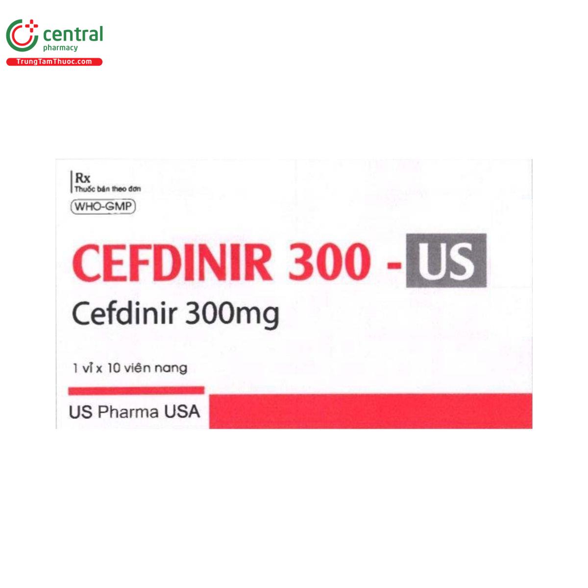 thuoc cefdinir 300 us 1 N5207 thuoc cefdinir 300 us 1 N5207