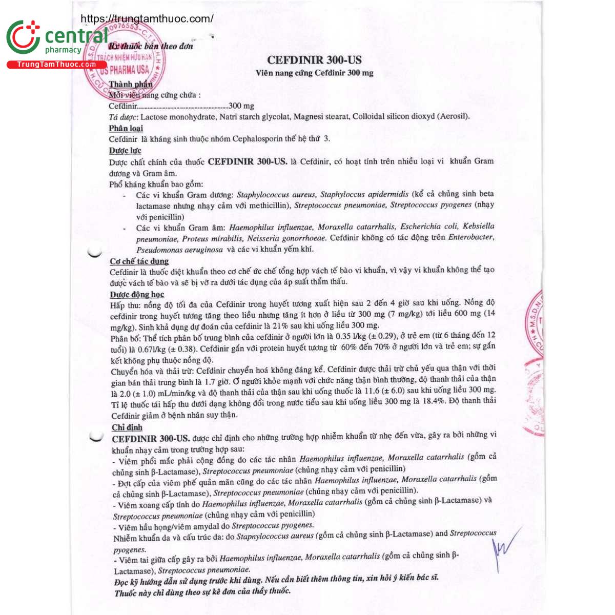thuoc cefdinir 300 us 3 B0823 thuoc cefdinir 300 us 3 B0823
