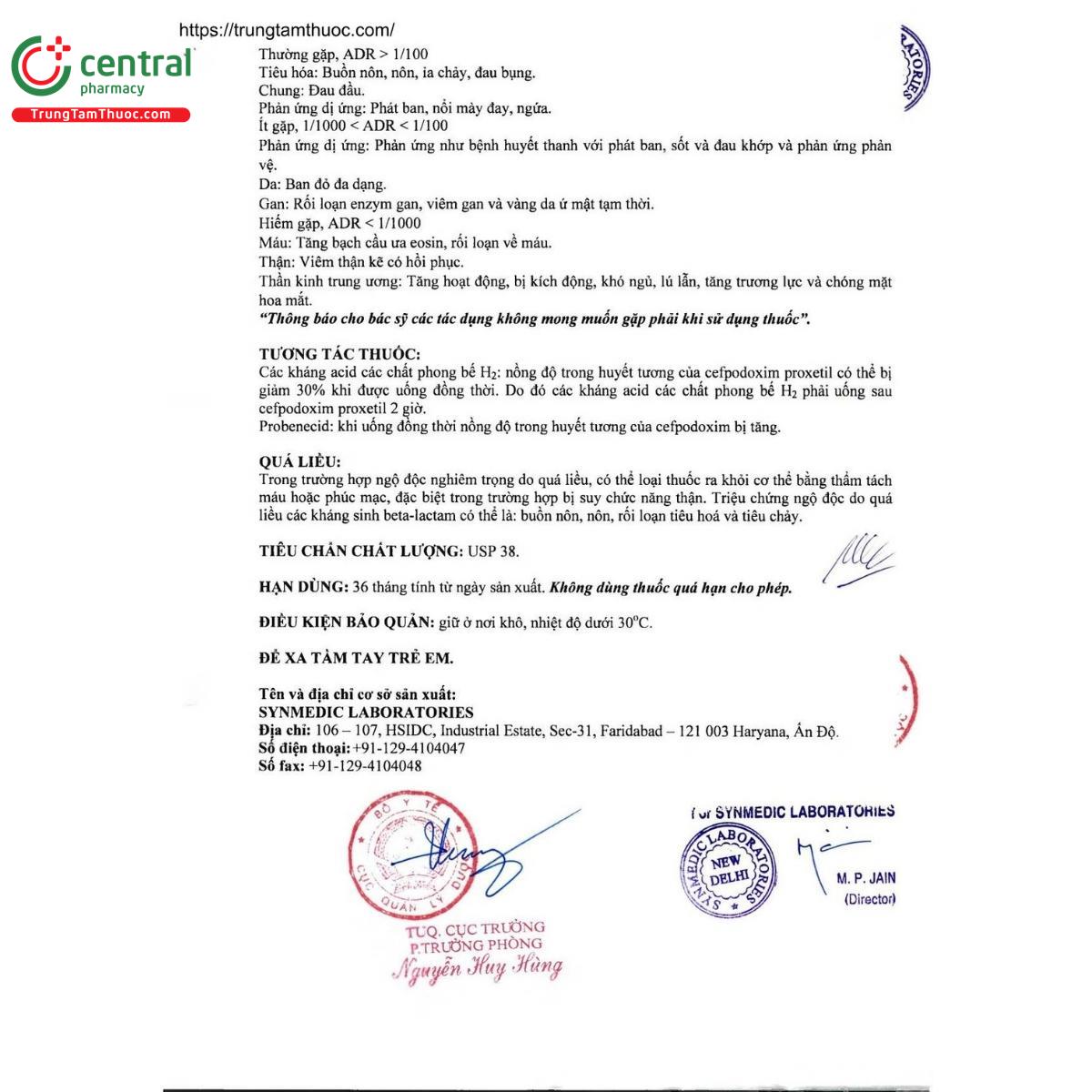 thuoc cefetil 100mg 6 O6513 thuoc cefetil 100mg 6 O6513