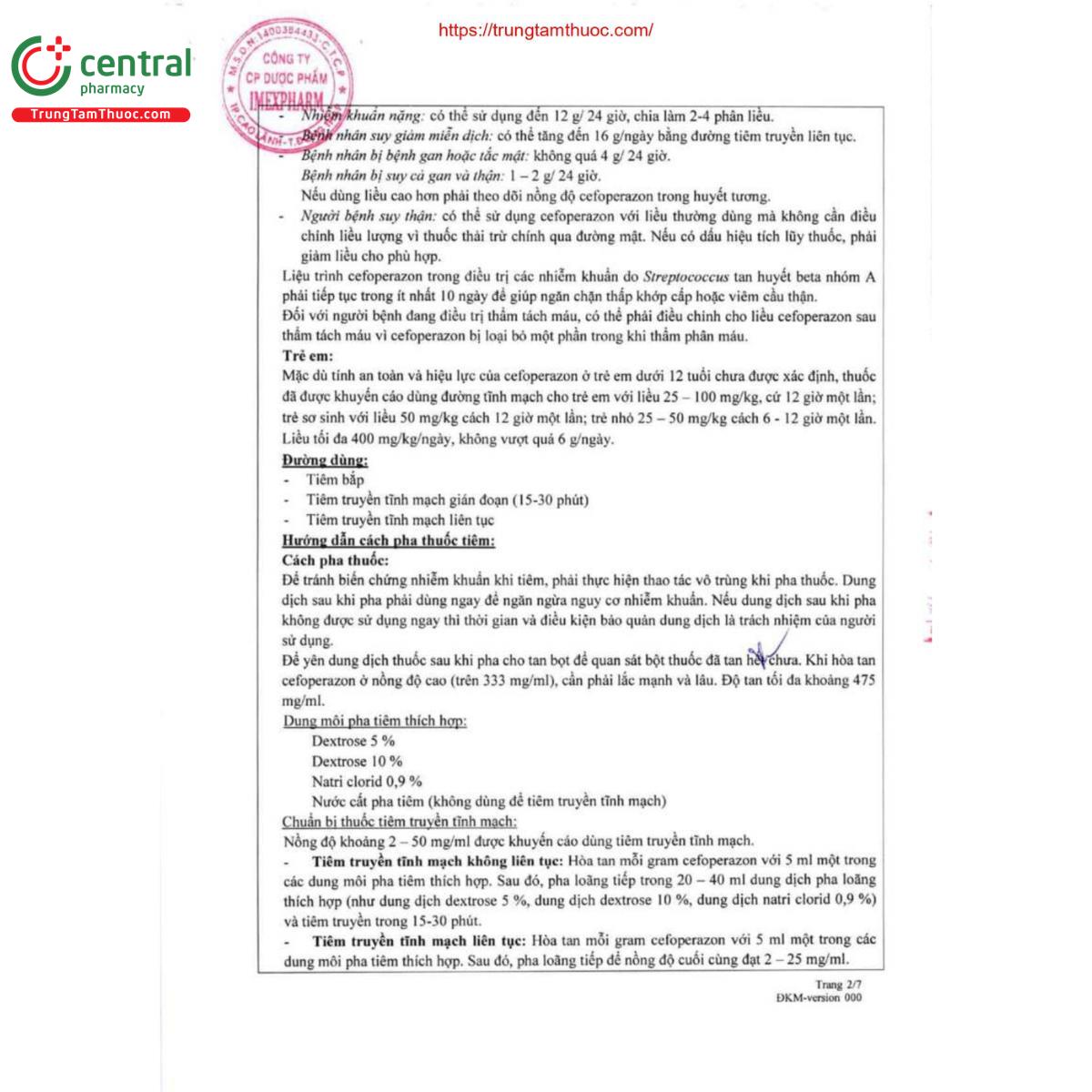 thuoc cefoperazone 05g imexpharm 4 T7807 thuoc cefoperazone 05g imexpharm 4 T7807