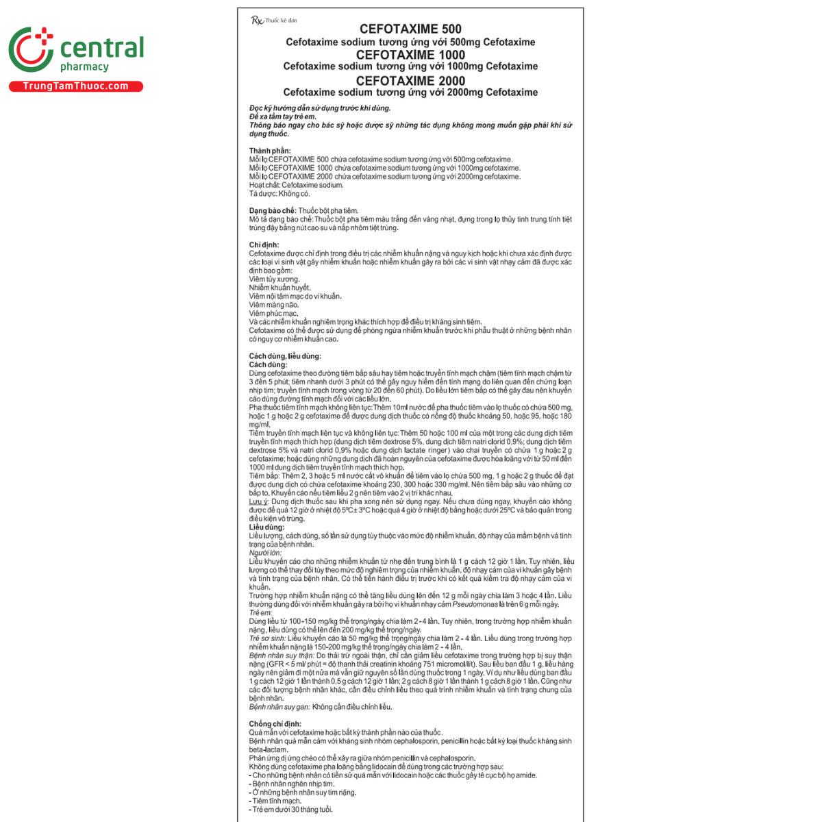 thuoc cefotaxime 2000mg duoc pham tenamyd 6 H2222
