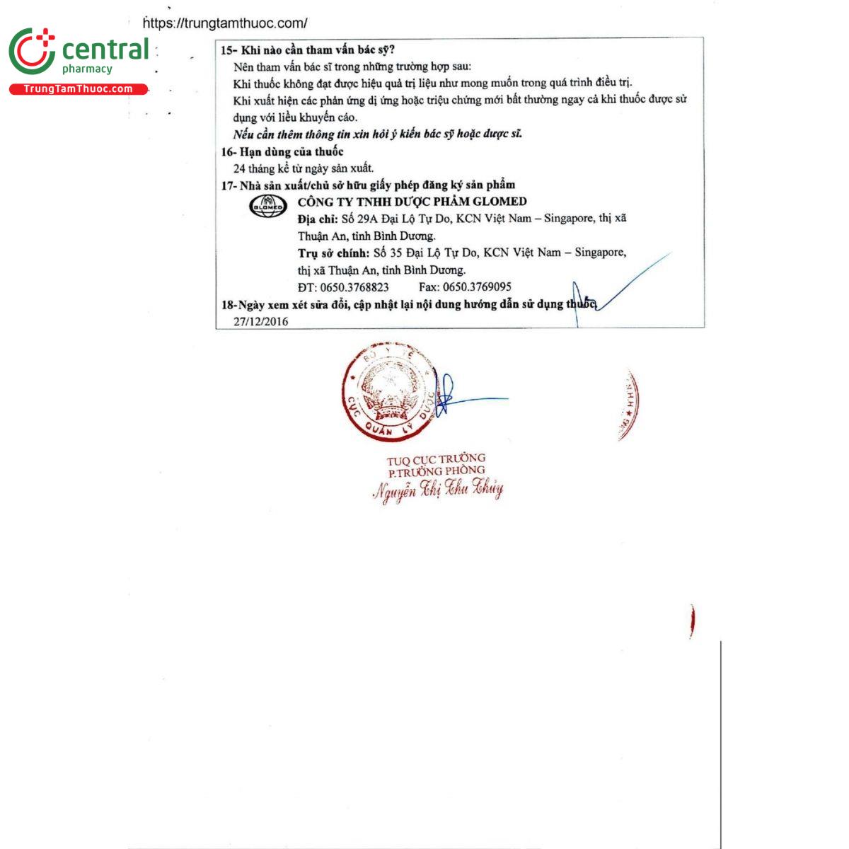 thuoc cefoxitin 2g glomed 7 V8143 thuoc cefoxitin 2g glomed 7 V8143