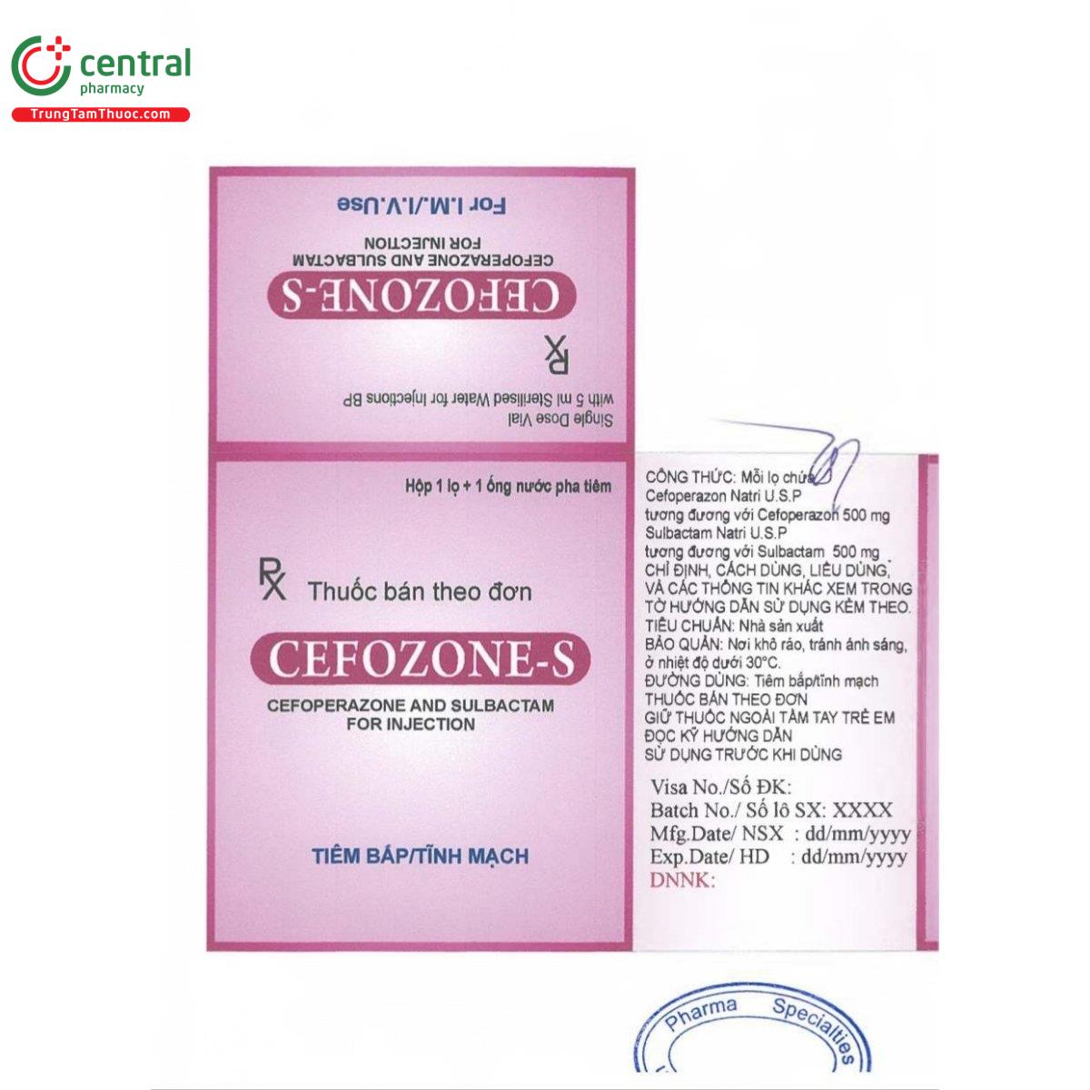 thuoc cefozone s 2 F2632 thuoc cefozone s 2 F2632