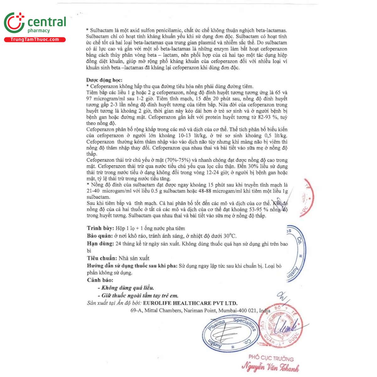 thuoc cefozone s 7 C1740 thuoc cefozone s 7 C1740