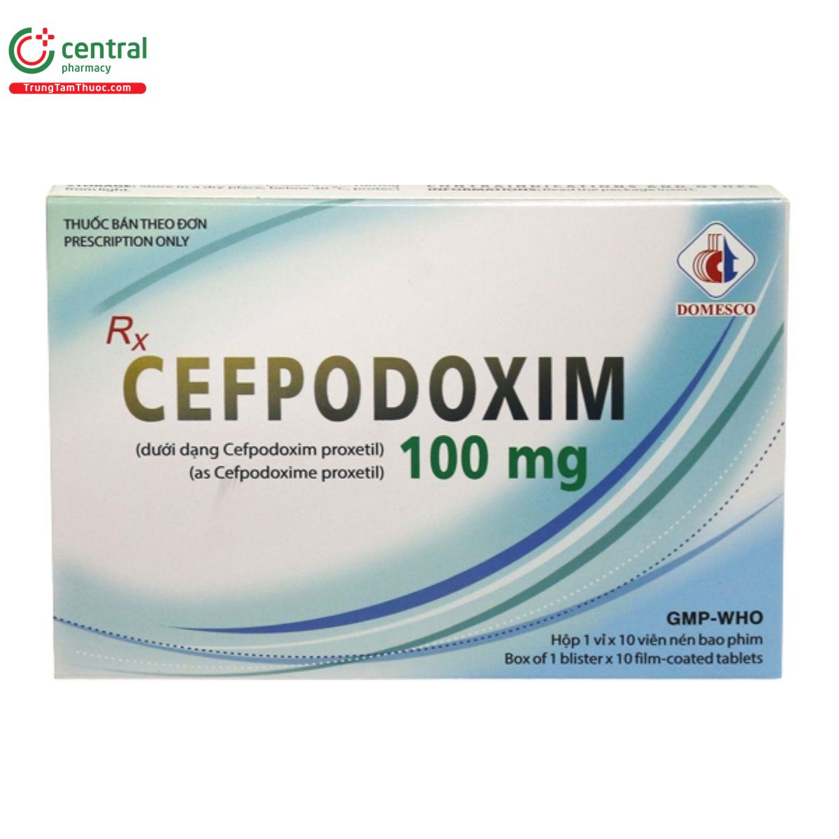 thuoc cefpodoxim 100mg domesco 3 G2185 thuoc cefpodoxim 100mg domesco 3 G2185