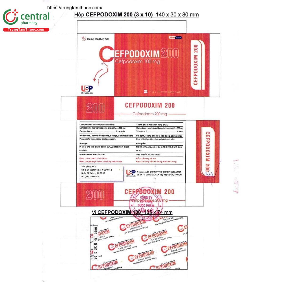 thuoc cefpodoxim 200mg us pharma usa 2 V8718 thuoc cefpodoxim 200mg us pharma usa 2 V8718