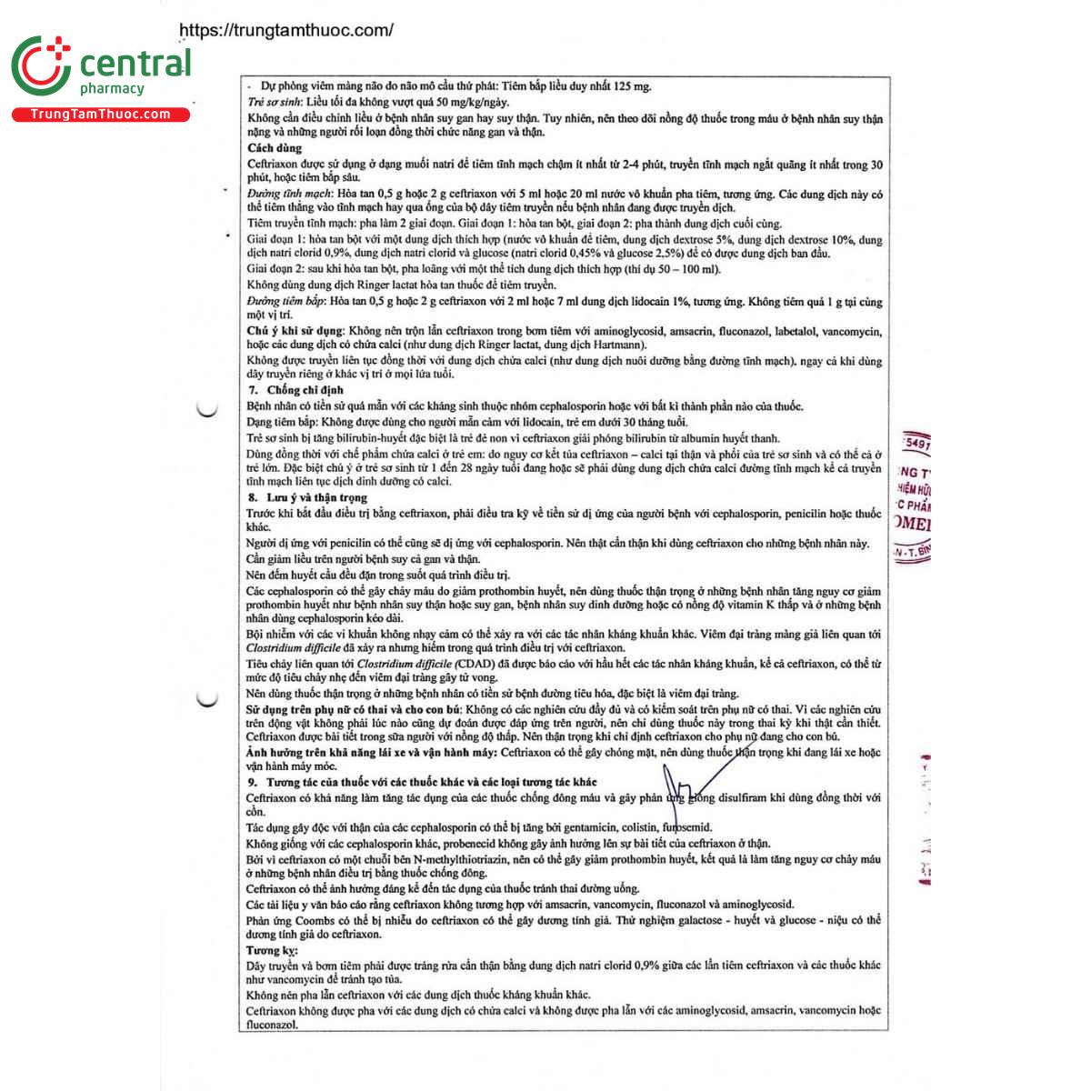thuoc ceftriaxon 500mg glomed 5 R7853 thuoc ceftriaxon 500mg glomed 5 R7853
