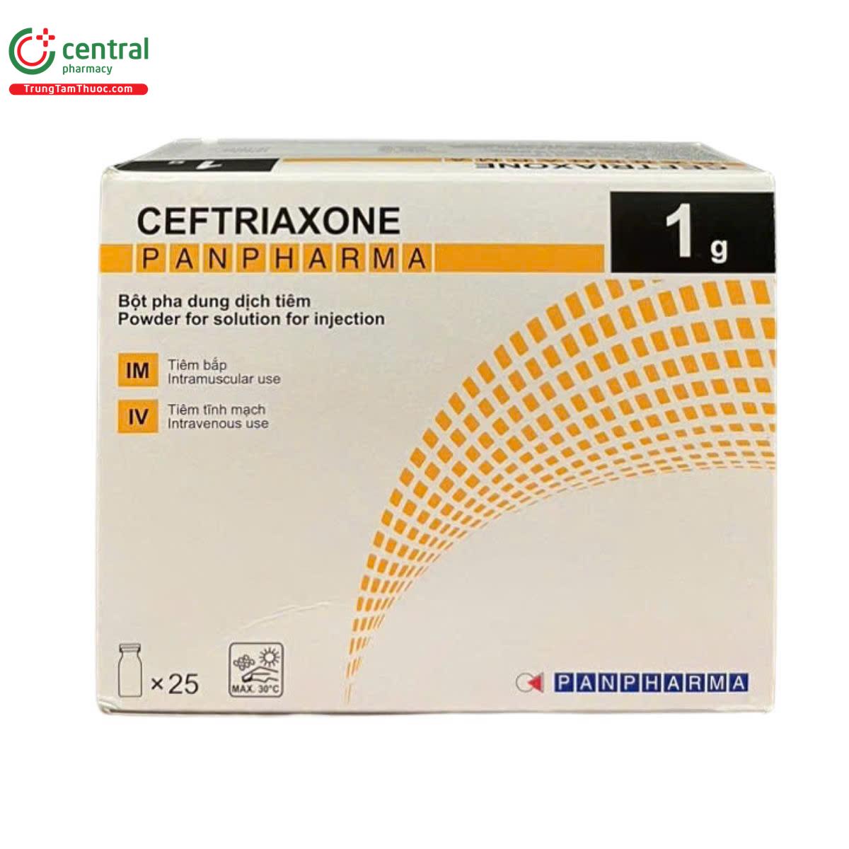 thuoc ceftriaxone panpharma 1g 4 M5108