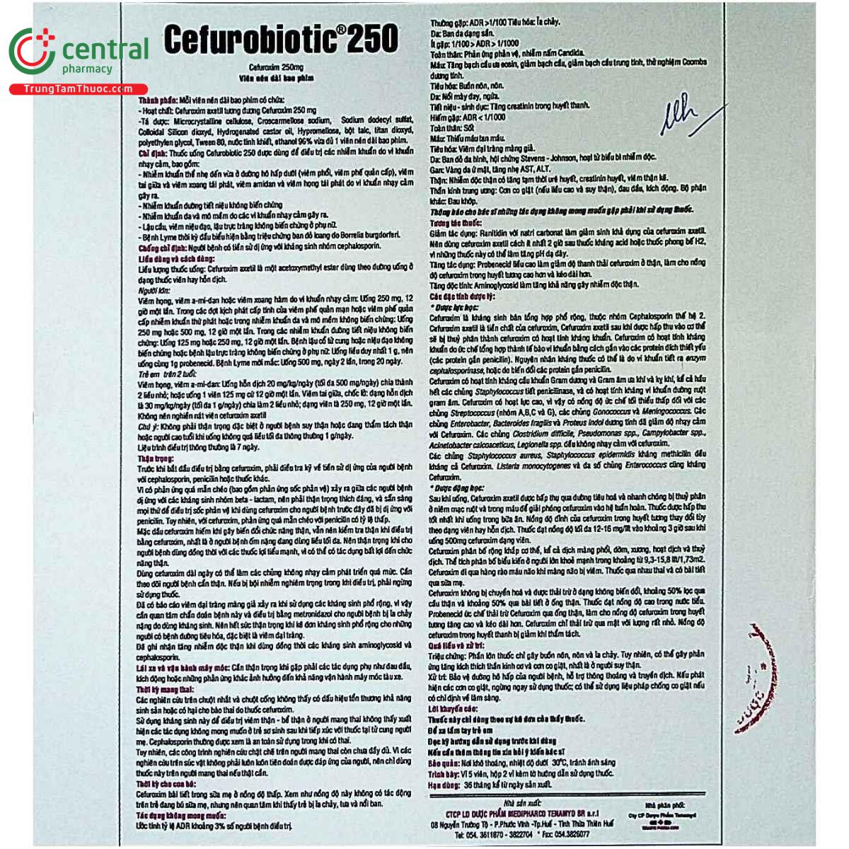 thuoc cefurobiotic 250mg 5 U8751 thuoc cefurobiotic 250mg 5 U8751