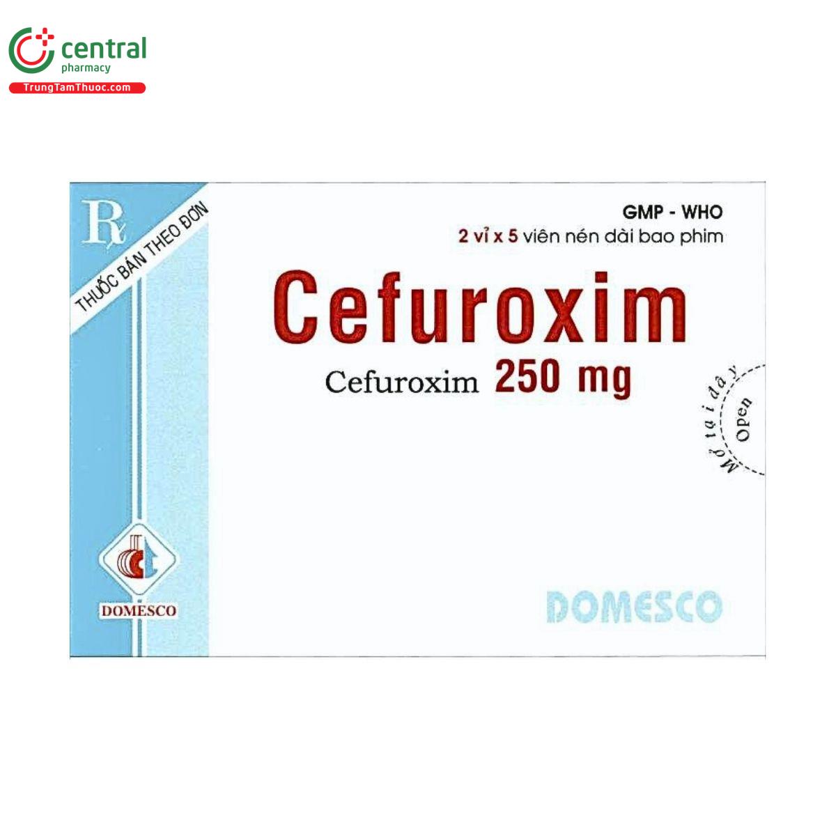 thuoc cefuroxim 250mg domesco 1 F2746