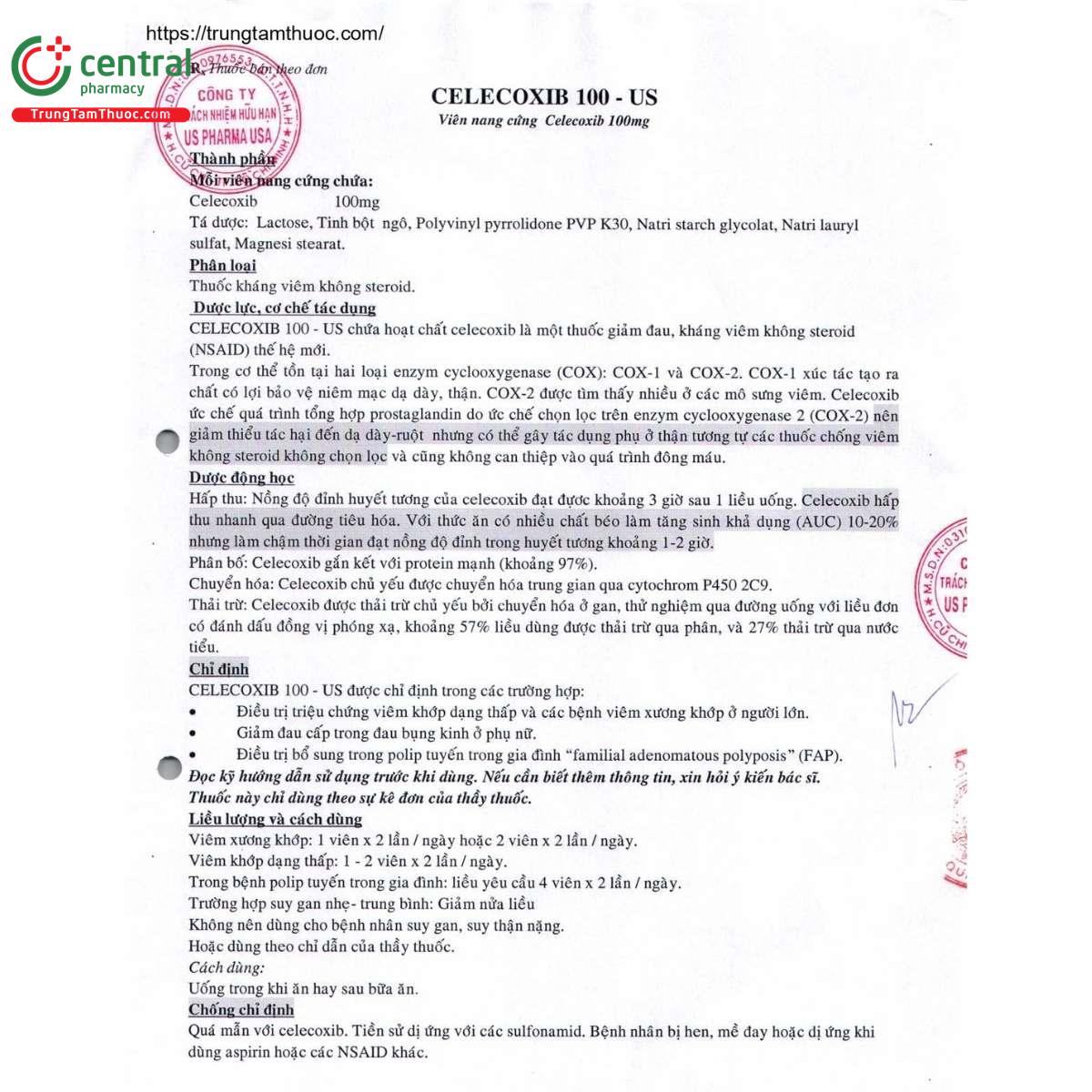 thuoc celecoxib 100 us 3 P6853 thuoc celecoxib 100 us 3 P6853