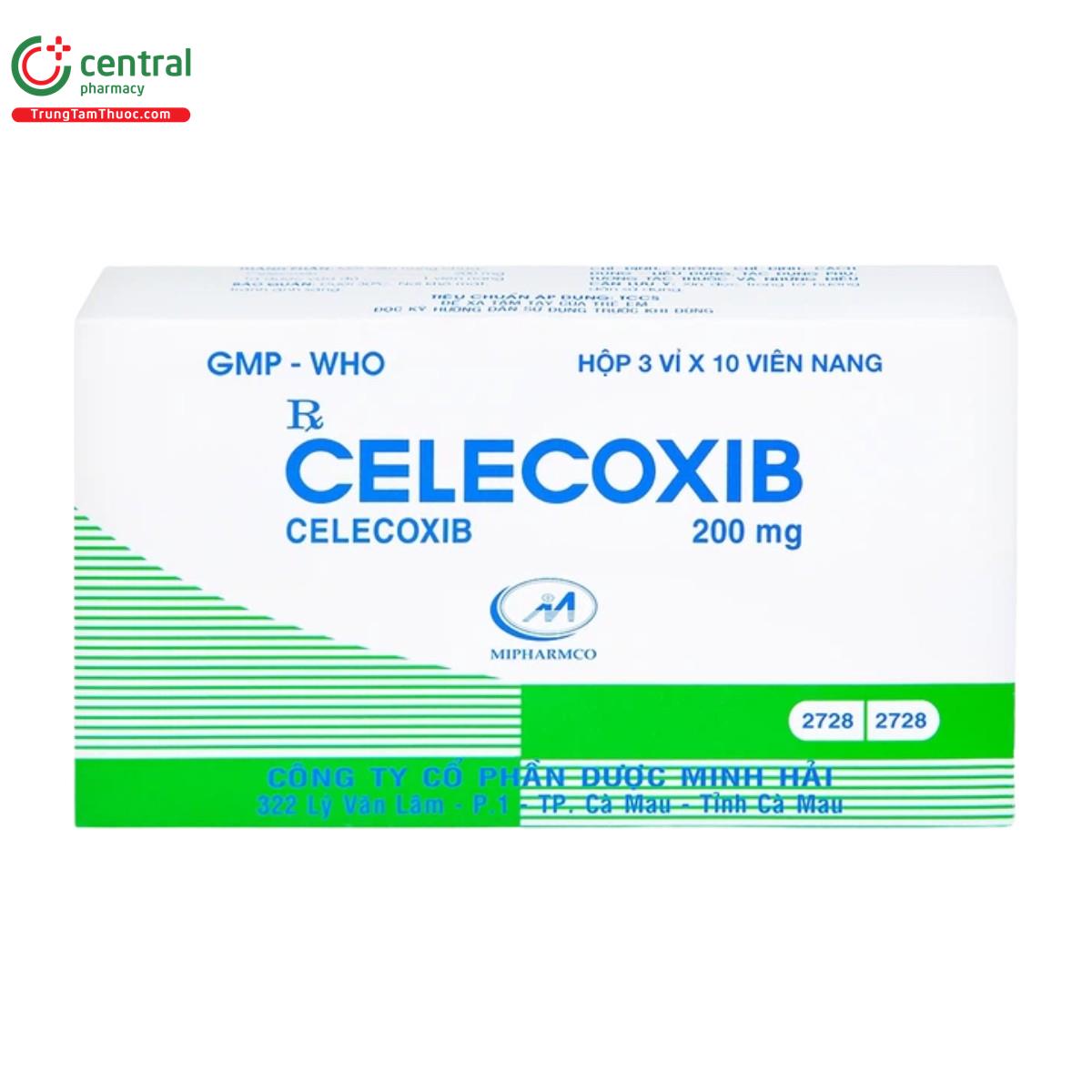 thuoc celecoxib 200mg mipharmco 1 G2807 thuoc celecoxib 200mg mipharmco 1 G2807