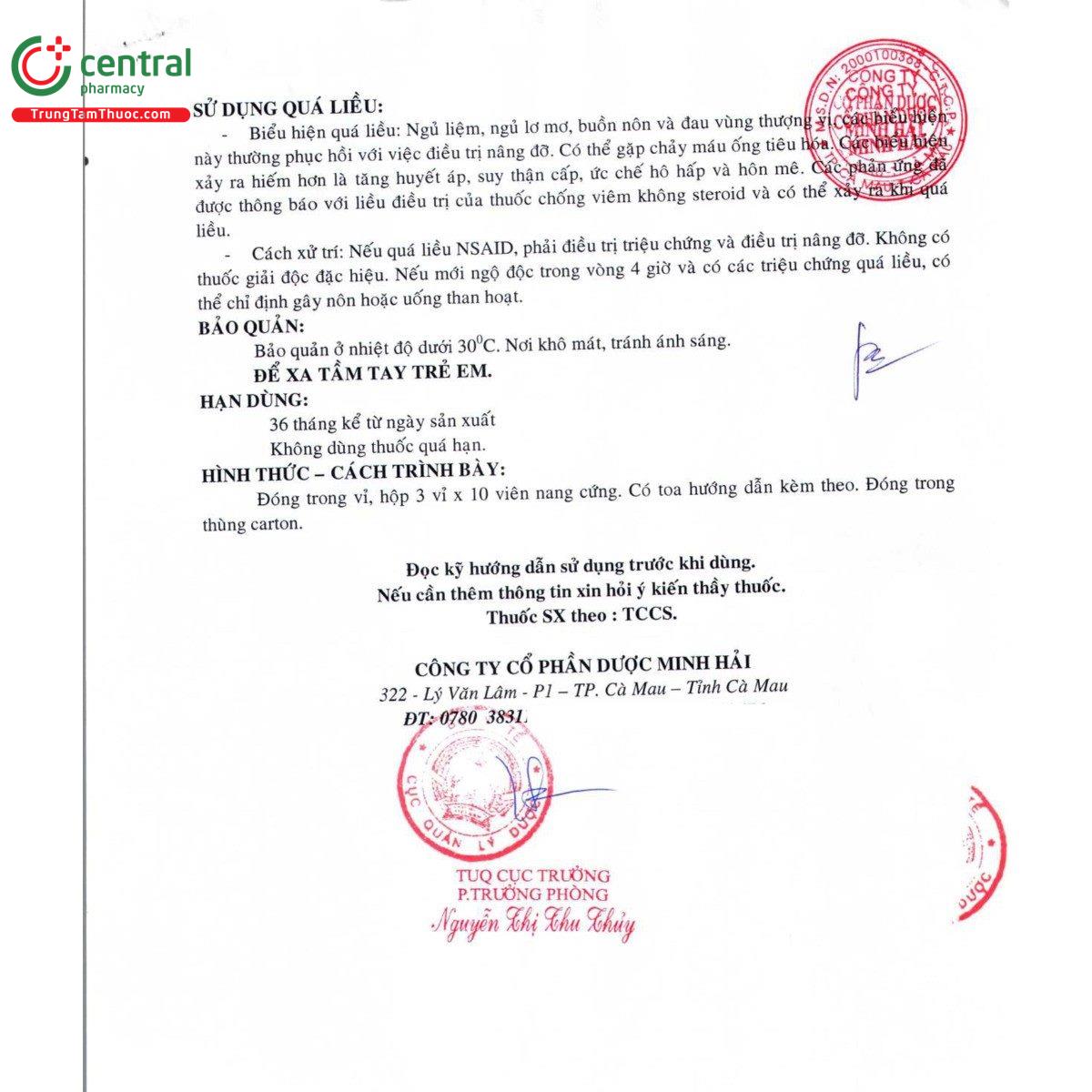 thuoc celecoxib 200mg mipharmco 11 G2120 thuoc celecoxib 200mg mipharmco 11 G2120