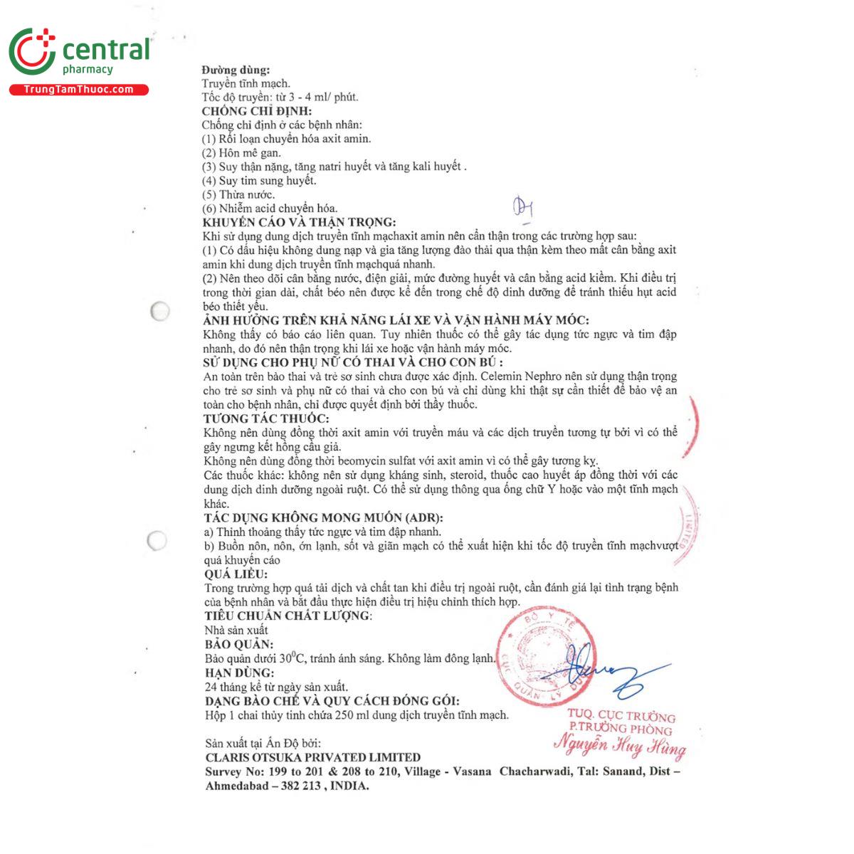 thuoc celemin nephro 7 7 F2714 thuoc celemin nephro 7 7 F2714