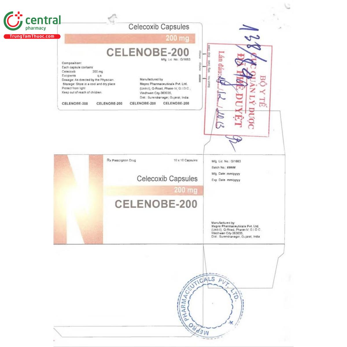 thuoc celenobe 200 2 A0523 thuoc celenobe 200 2 A0523