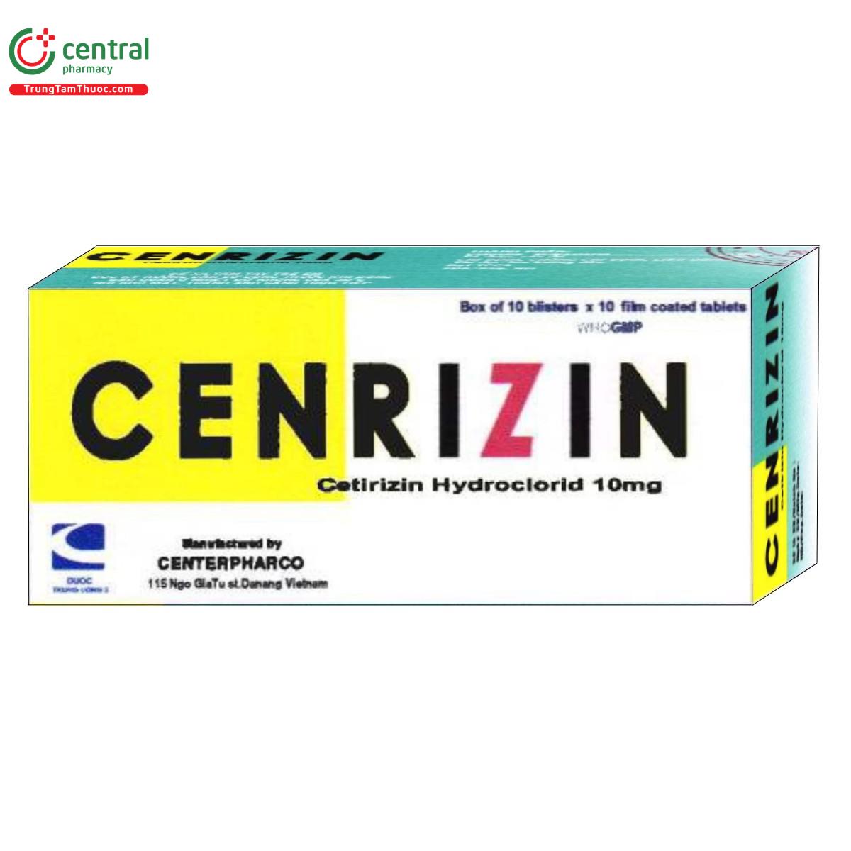 thuoc cenrizin 10mg I3744 thuoc cenrizin 10mg I3744