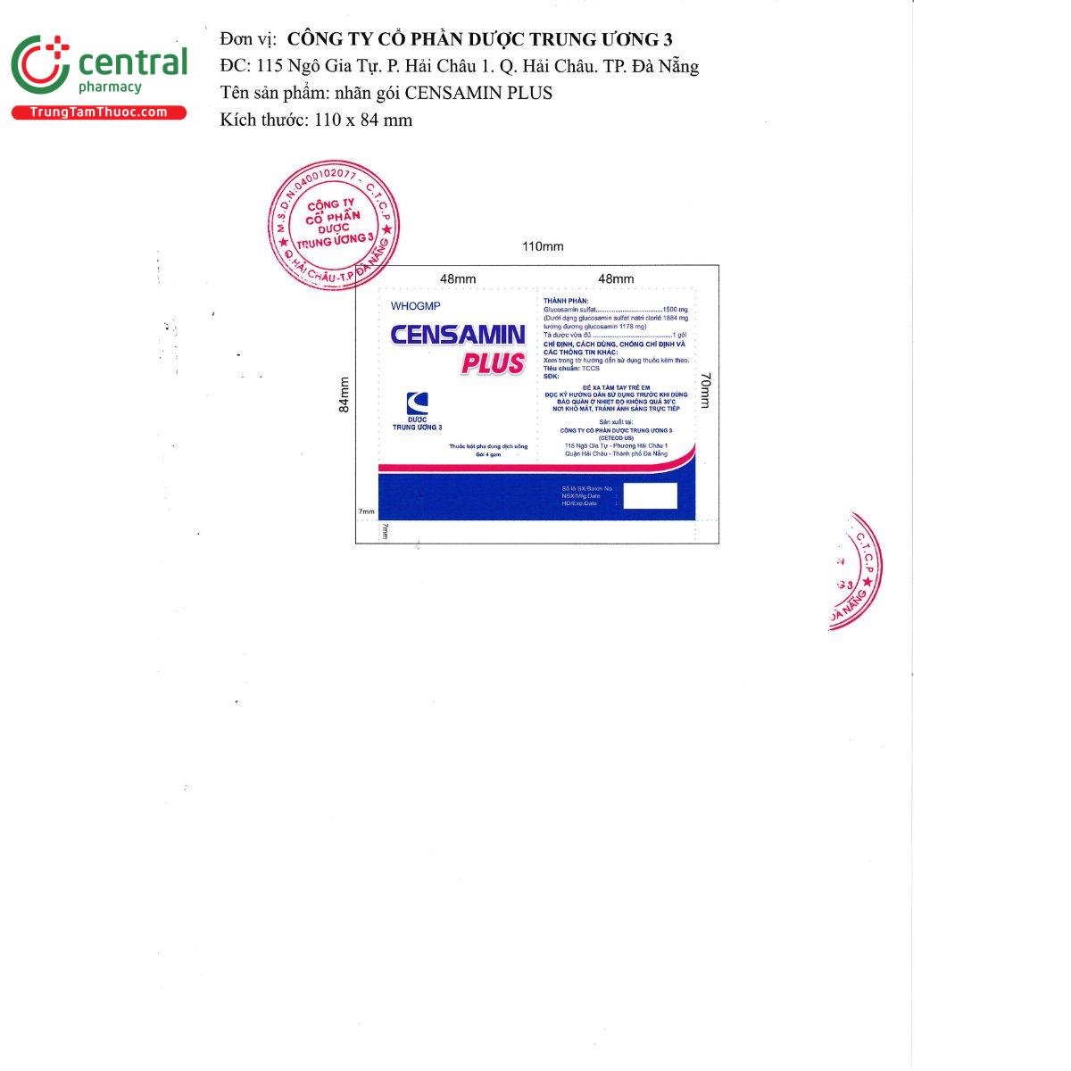 thuoc censamin plus 7 B0885