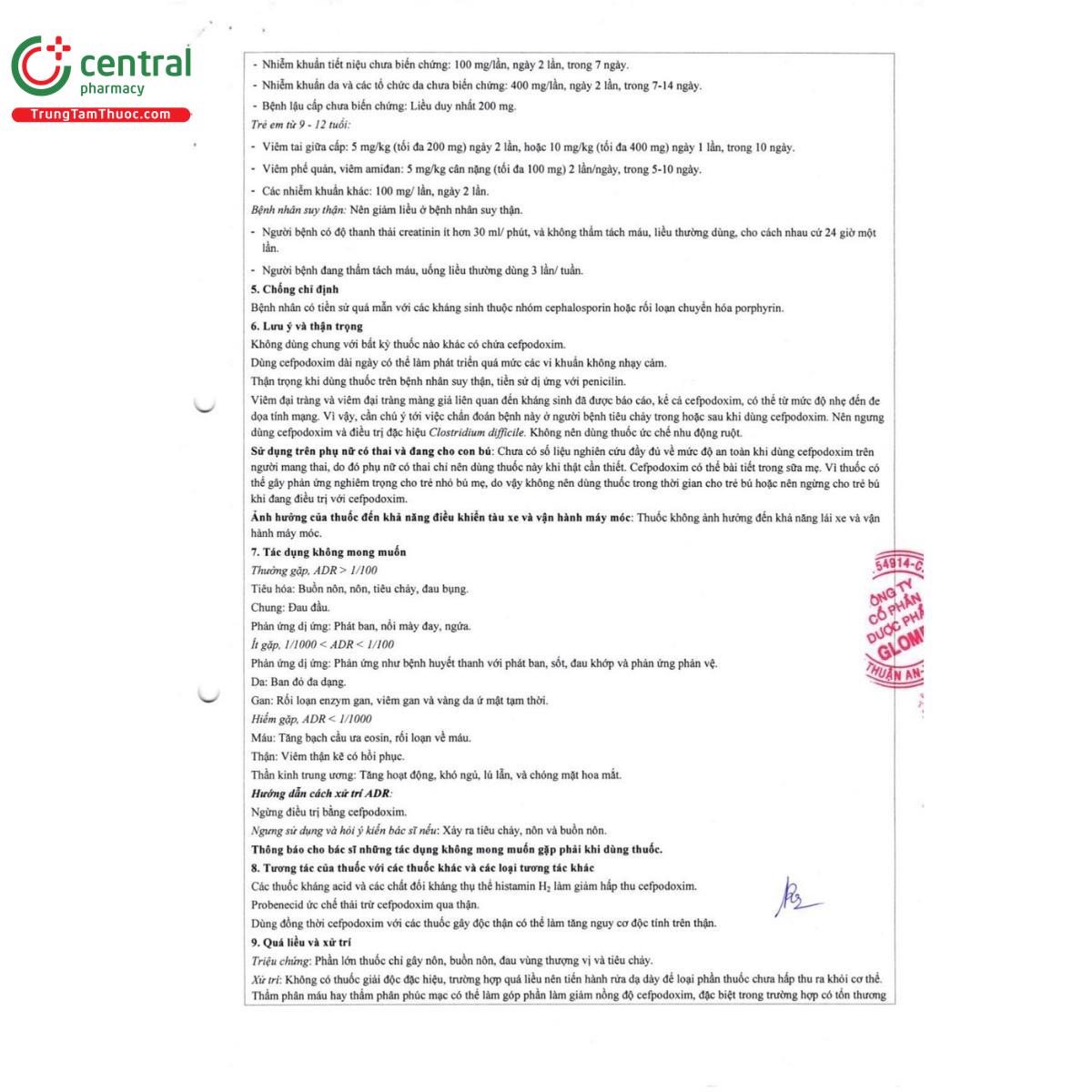 thuoc ceodox 200 5 N5787 thuoc ceodox 200 5 N5787
