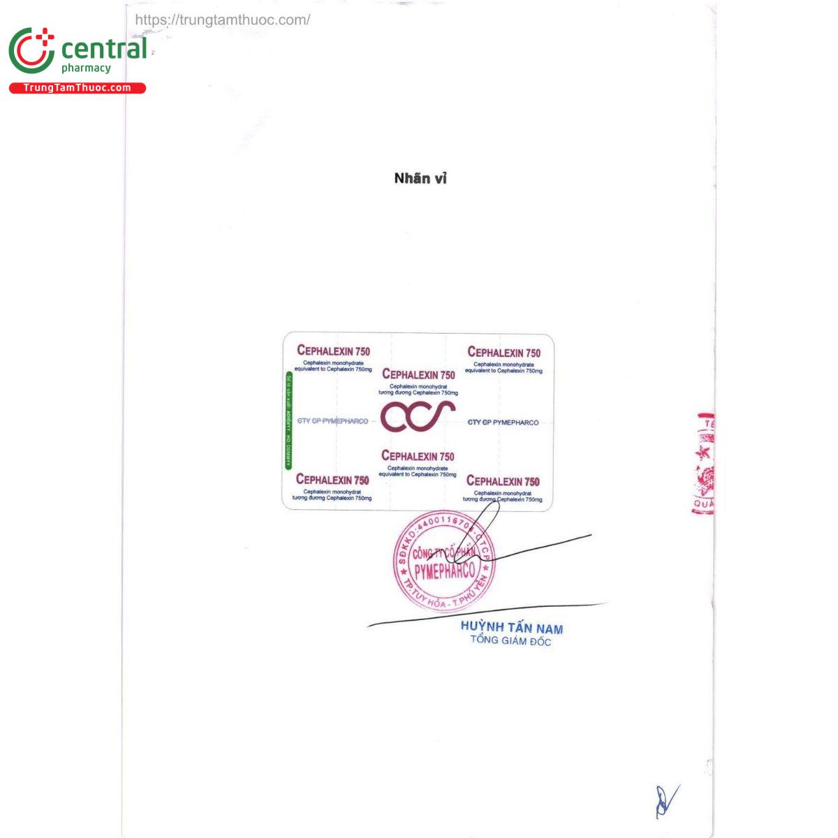 thuoc cephalexin 750mg pymepharco 3 I3466